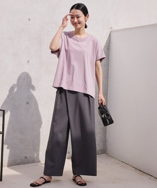 AMERICAN HOLIC フレンチスリーブ後切替プルオーバー Lavender