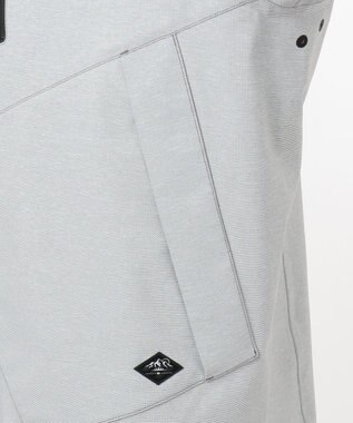 JOSEPH ABBOUD MOUNTAIN スラブシャンブレーストレッチ ブルゾン ライトグレー系