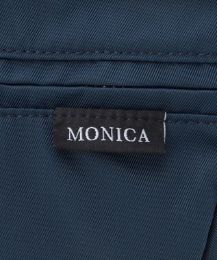 LA BAGAGERIE 【MONICA】サイドジップミニショルダーバッグ ネイビー