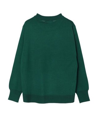 Green Parks アルガンオイル配合　クルーネックプルオーバー Green