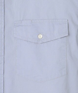 J.PRESS YORK STREET 【UNISEX】タイプライターシャツ/B.D. サックスブルー系