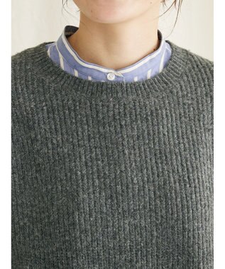 CRAFT STANDARD BOUTIQUE ブークレニットプルオーバー Dark Gray Mixture