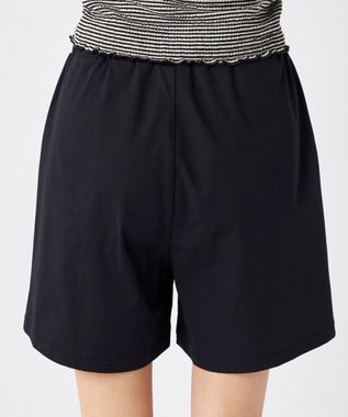 OP／FILA 【Ocean Pacific】らくティブ｜イージーハーフパンツ ブラック