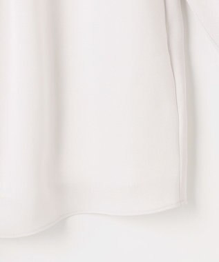 J.PRESS LADIES S バックサテンジョーゼット カットソー ライトグレー系