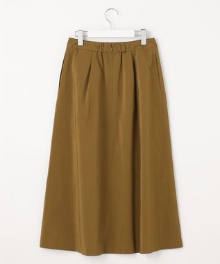 J.PRESS LADIES 【WEB限定・洗える】NEW GU フレアー ロング スカート キャメル系