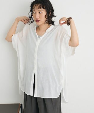 CRAFT STANDARD BOUTIQUE ヴィンテージボイルミルフィーユチュニック White