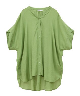 CRAFT STANDARD BOUTIQUE ヴィンテージボイルミルフィーユチュニック Green
