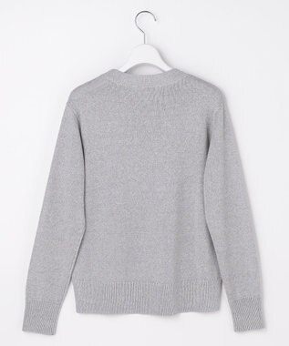 J.PRESS LADIES L Reeves Shine クルーネック ニット サックス系