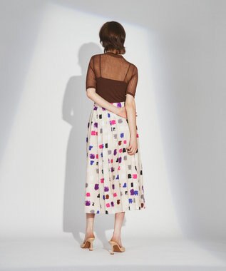 マルチペイントプリントスカート / GRACE CONTINENTAL | ファッション