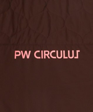PW CIRCULUS 【撥水加工 / ストレッチ】【MEN】キルティング中綿ブルゾン ゴルフ ダークブラウン系