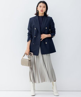 23区 VIOLAdORO シュリンレザー ミニショルダーバッグ ベージュ系