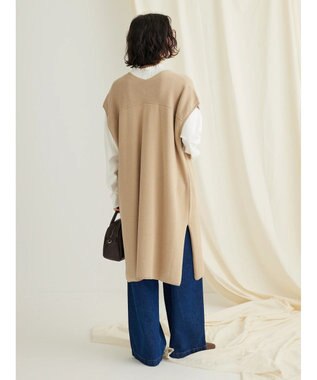 CRAFT STANDARD BOUTIQUE ジレニットワンピース Beige