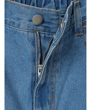 Green Parks ・Ｄｏｕｂｌｅ　Ｆｌａｇｓ　リボン刺繍ストレートデニム Light Indigo