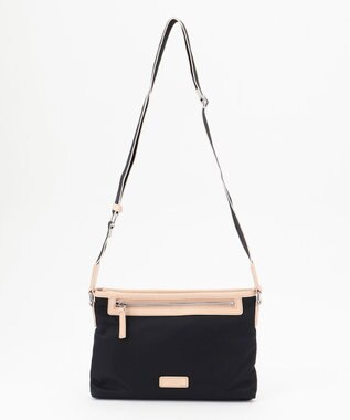 Y'SACCS 【LIMONTAナイロン】ストライプテープショルダー ブラック