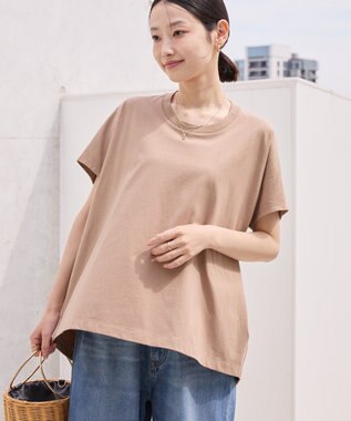 AMERICAN HOLIC フレンチスリーブ後切替プルオーバー Beige