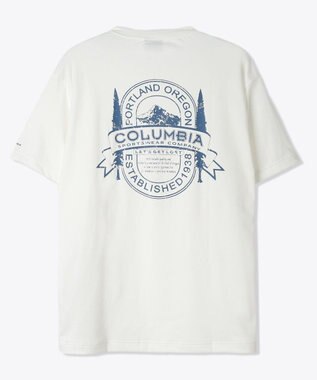 Columbia Columbia/ ハーパースパイアグラフィックショートスリーブTシャツ /コロンビア Sea Salt