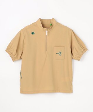 PW CIRCULUS 【WOMEN】ギャザリングシャツ ゴルフウェア レディース ベージュ系