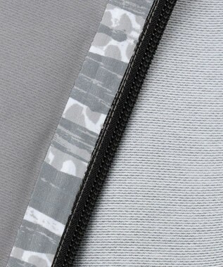 JOSEPH ABBOUD MOUNTAIN スラブシャンブレーストレッチ ブルゾン ライトグレー系