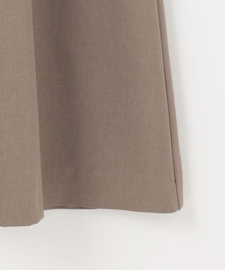 ANY SIS L 【洗える・2SET】カットデザインスタイルアップ ワンピース×ニット モカ×アイボリー