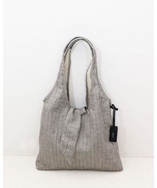 MORROW by thank 【A4サイズ収納可/軽量】DREW トートバッグLサイズ ベージュ　リネン混