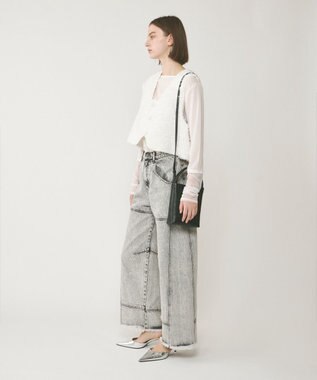 GRACE CONTINENTAL ADD CULUMN BEND　BAG ブラック