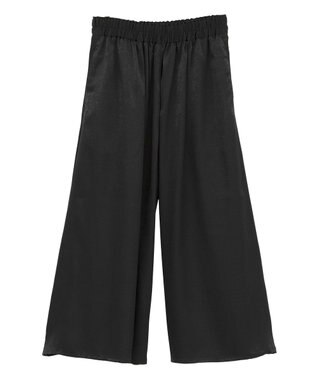 AMERICAN HOLIC 【選べる丈2サイズ】マットサテンスカーチョ Black