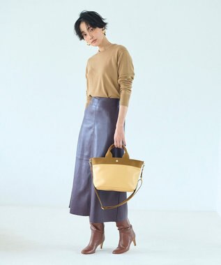 TOPKAPI 【人気色が限定復活！】【Breath TOPKAPI】RIPPLE リプル トート バッグ M（ショルダー付き） イエロー