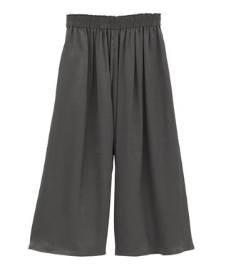 AMERICAN HOLIC 【選べる丈2サイズ】マットサテンスカーチョ Black