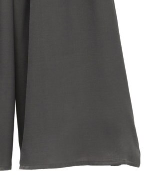 AMERICAN HOLIC 【選べる丈2サイズ】マットサテンスカーチョ Black