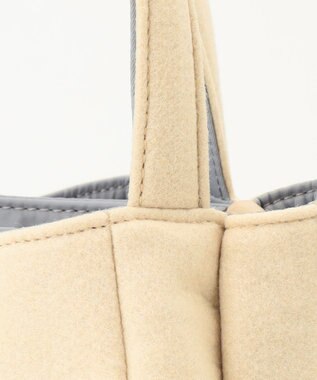 Y'SACCS フェルトトート　Sサイズ アイボリー