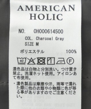 AMERICAN HOLIC 【選べる丈2サイズ】マットサテンスカーチョ Black