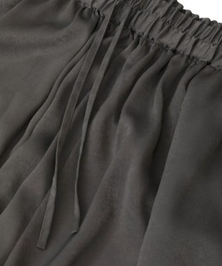 AMERICAN HOLIC 【選べる丈2サイズ】マットサテンスカーチョ Black