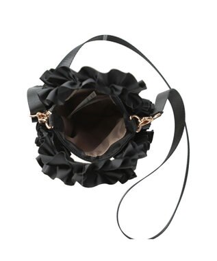 ROOTOTE 0658【直営店限定:ミニショルダー】ベビールー.フリフリ.テープ-A 01：ブラック