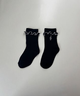 ANY KIDS 【3点セット】ソックス （おやつ） ブラック