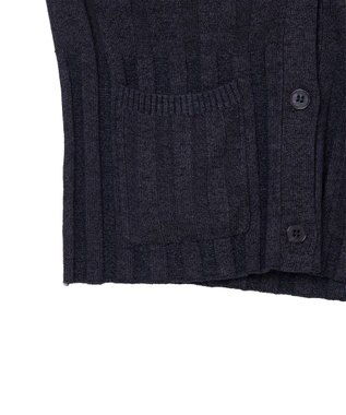 JOSEPH 【WEB&OUTLET限定・洗える】テクスチャードレーヨン　カーディガン Navy