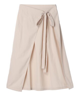 Green Parks armonia．ラップスカート Ivory