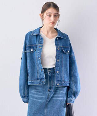 YECCA VECCA フリンジデニムジャケット Indigo