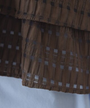 AMERICAN HOLIC シアーチェックビスチェ Brown