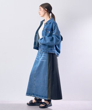 YECCA VECCA フリンジデニムジャケット Indigo