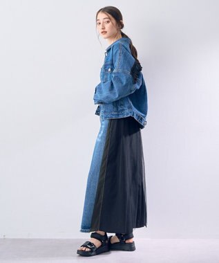 YECCA VECCA フリンジデニムジャケット Indigo