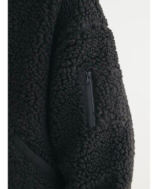 Green Parks ・Ｄｏｕｂｌｅ　Ｆｌａｇｓ　　ボアブルゾン Black