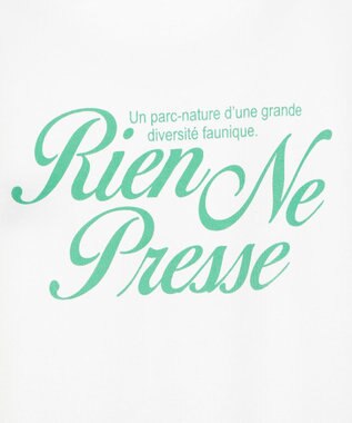 earth music&ecology 【接触冷感/洗濯機可】Ｑｕａｌｉｔｅ　Ｄｅ　ＶｉｅフレンチＴ Off White