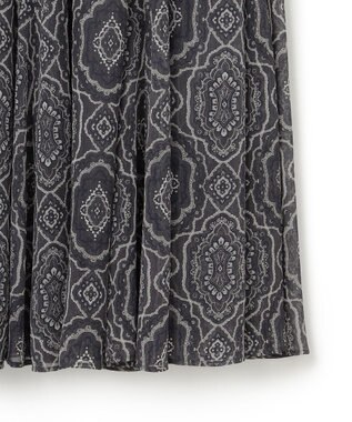 23区 S オーナメントプリント ギャザースカート グレープリント