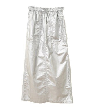 AMERICAN HOLIC ドロストベイカータイトスカート Silver