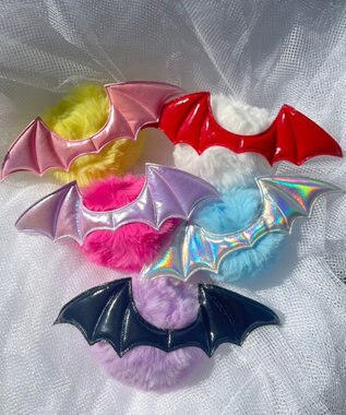 WEGO デビルくわくわモンスターぬいぐるみキーホルダー ピンク