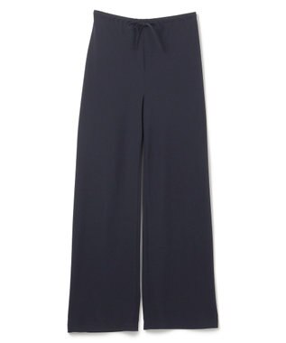 BEIGE， FLEUR / ドレープ イージーワイドパンツ Navy