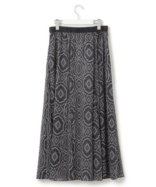 23区 S オーナメントプリント ギャザースカート グレープリント