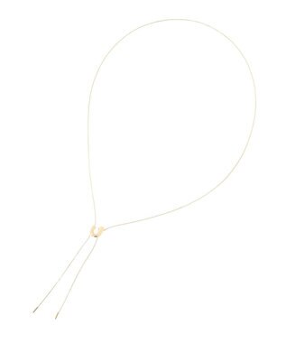 Green Parks ｅｖｅｒｙｗａｌｋ．Ｕ字スライドタイネックレス Gold