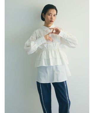 Green Parks armonia.ビスチェセットシャツチュニック White