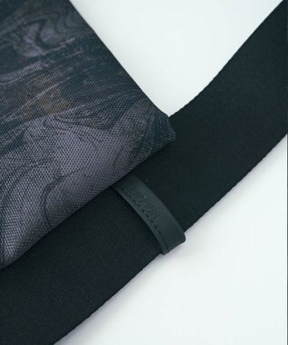 MIYABIYA LAQUOH マーブル墨流し ワンショルダーS カーキ